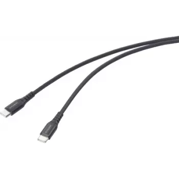 Cable USB Renkforce RF-6872330 Negro