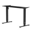 Escritorio con regulación eléctrica de altura Ergo Office, altura máx. 1160 mm, máx. - 80 kg, sin tablero para trabajar de pie y sentado, negro, ER-400 B