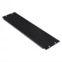 Placa ciega ROLINE 19 inch 3U negro acero 480 mm