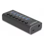 DeLOCK 64326 Hub de interfaz USB 3.2 Gen 2 (3.1 Gen 2) Type-C 10000 Mbit/s Negro