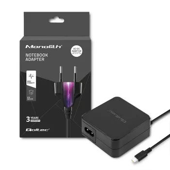 Cargador Qoltec 51027 | 65W | 5-20,3V | 2-3,25A | USB Type-C | PD