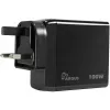 Cargador PD INTER-TECH PD-3100 100W USB-C negro fuente de alimentación rápida