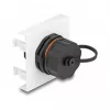 Módulo Easy 45 DeLOCK red RJ45 Cat.6A 45x45mm 1000 Mbit/s negro