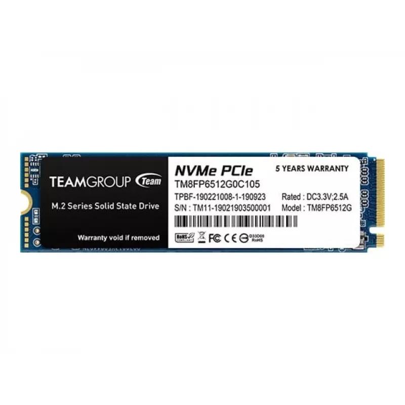 Disco SSD Team Group 512 GB M.2 PCI Express 3.0 NVMe MP33
