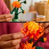 LEGO Icons set de construcción de flores de crisantemo, set creativo de modelismo para adultos para construir una planta artificial, regalo para mujeres hombres ella o él decoración para casa oficina