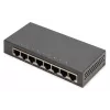 Switch no gestionado Digitus 8 puertos Gigabit Ethernet 10/100/1000 carcasa metálica