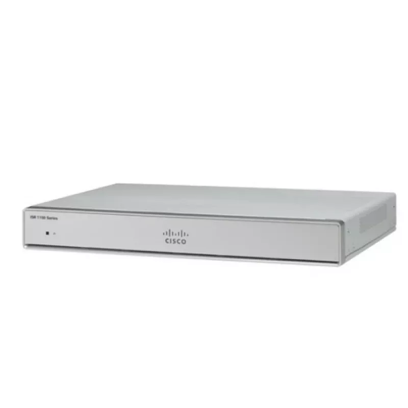 Cisco Integrated Services Router 1121 – Router con switch de 4 puertos