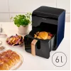 Freidora de aire Panasonic NF-CC600 6 L 1450 W negro