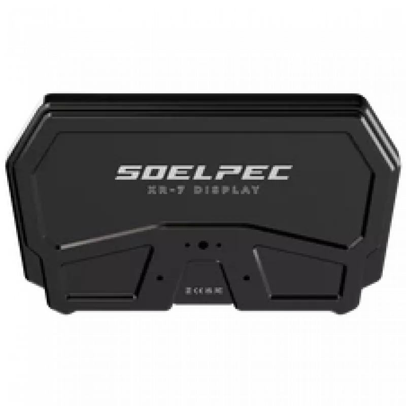 SOELPEC XR-7 pantalla, pantalla táctil para simracing, telemetría RGB - negro