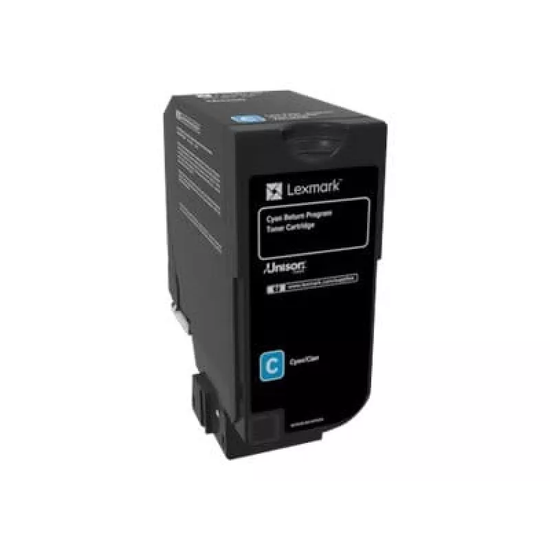 Lexmark 74C20C0 Cartucho de tóner 1 ud. Original Cian