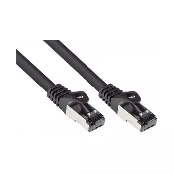 Good Connections Cable de parcheo Cat.6A PUR S/FTP HF negro 0,5 m