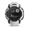 Garmin Instinct 2X Solar 2,79 cm (1,1) MIP 50 mm Digital 176 x 176 píxeles Pantalla táctil Blanco GPS (satélite)