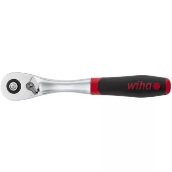 Wiha Reversible Ratchet 3/8 Push Button and Ball Lock negro/Rojo (45625)