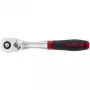 Wiha Reversible Ratchet 3/8 Push Button and Ball Lock negro/Rojo (45625)