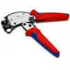 KNIPEX Twistor T alicate de crimpar autoajustable, alicate de crimpar para terminales