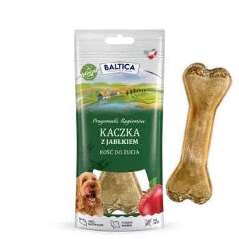 BALTICA regional treats Hueso masticable pato con manzana - premios para perros - 1