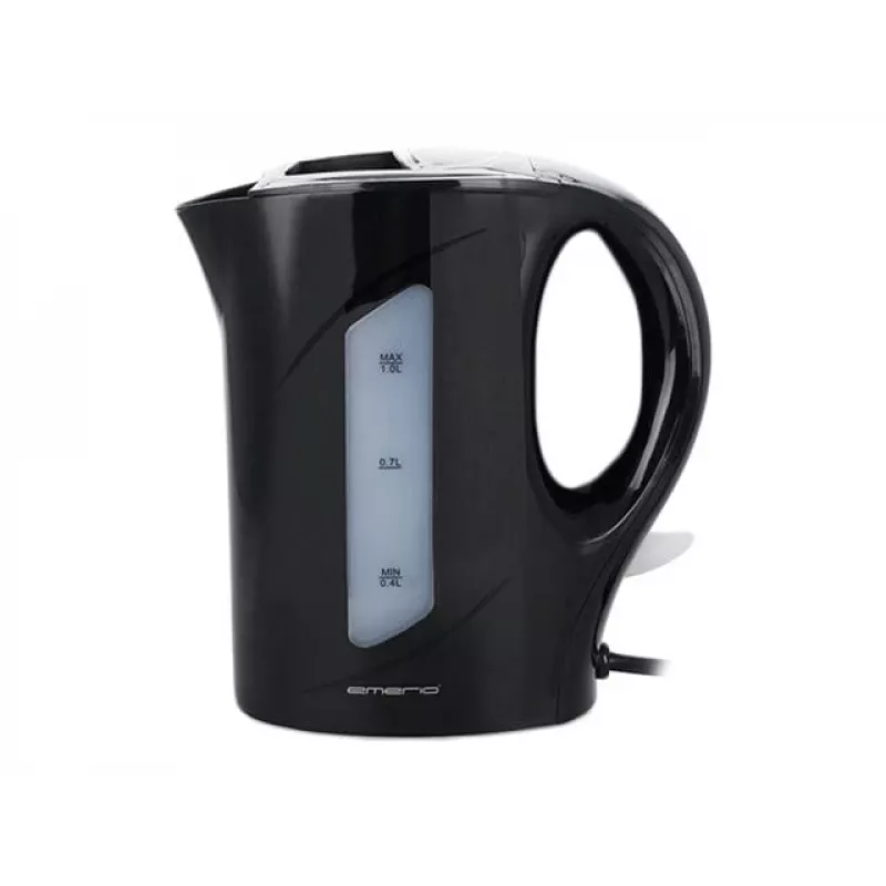 Hervidor eléctrico Emerio 1 L 900 W negro