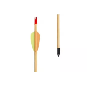 PoE Lang Target Wooden 30 D-027A-B1 Flechas de madera 5 uds.