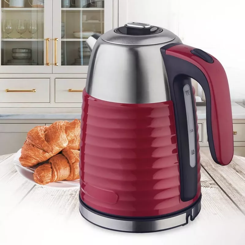 Hervidor de agua eléctrico MAESTRO 1,7 l 2200 W Rojo