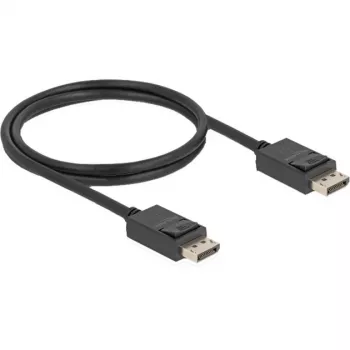 Cable DisplayPort DeLOCK 81174 1 m negro DisplayPort a DisplayPort