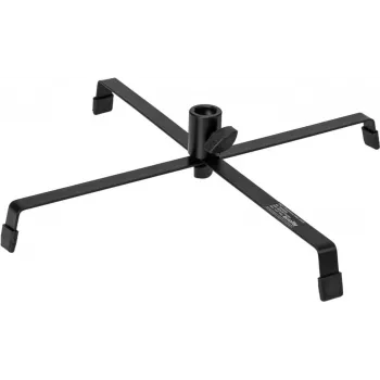 Pie de suelo EUROLITE FSZ-1 Steel Negro – Soporte para altavoz/iluminación, estructura de acero, acabado negro