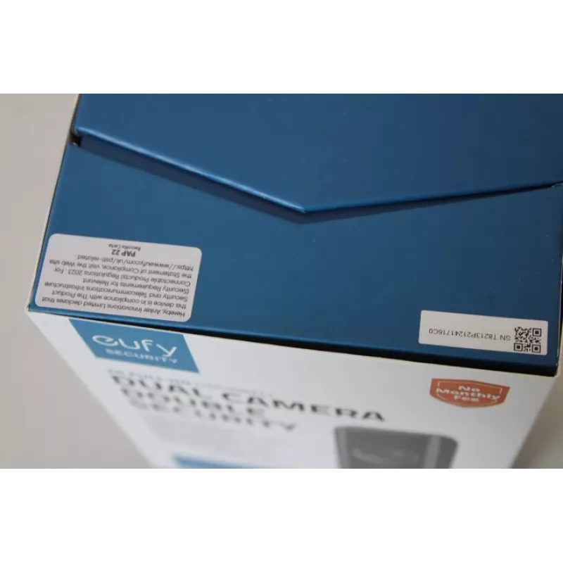 Videoportero Eufy Doorbell 2 Pro – Modelo T8213G11SO, Negro, reacondicionado (arañazos en la parte superior)