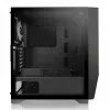 Caja de PC Thermaltake H550 TG ARGB Midi-Tower negra, gris