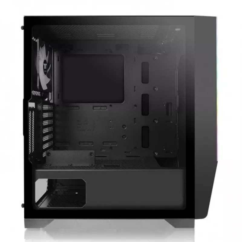 Caja de PC Thermaltake H550 TG ARGB Midi-Tower negra, gris