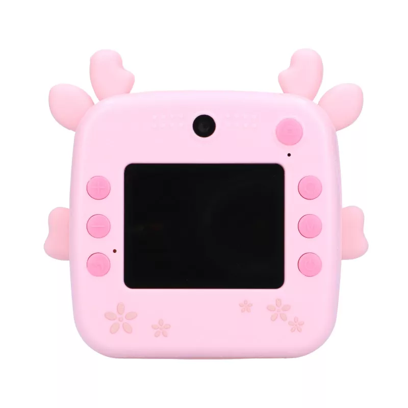 Extralink Set | Impresora térmica EPP-005 Rosa + Papel térmico 3 rollos | fawn