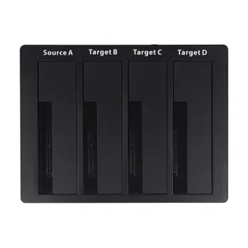 Estación de acoplamiento Delock USB 3.0 para 4 x SATA HDD / SSD con función de clonación (64063)