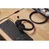 Acer AHW154 GP.HDS11.02D auriculares de oficina con cable, estéreo, conector jack, micrófono flexible integrado, negros