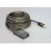 DeLock cable de extensión USB2.0 10m activo con hub de 4 puertos - Hub - 4 x USB2.0 (82748)