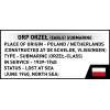 Set de construcción Cobi ORP Orzeł 193 bloques modelo de barco para montar