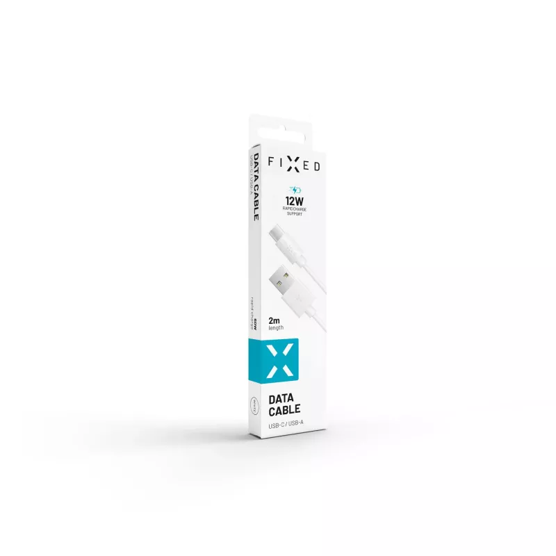 Cable de datos y carga USB a USB-C FIXED FIXD-UC2M-WH — 2,0 m, blanco