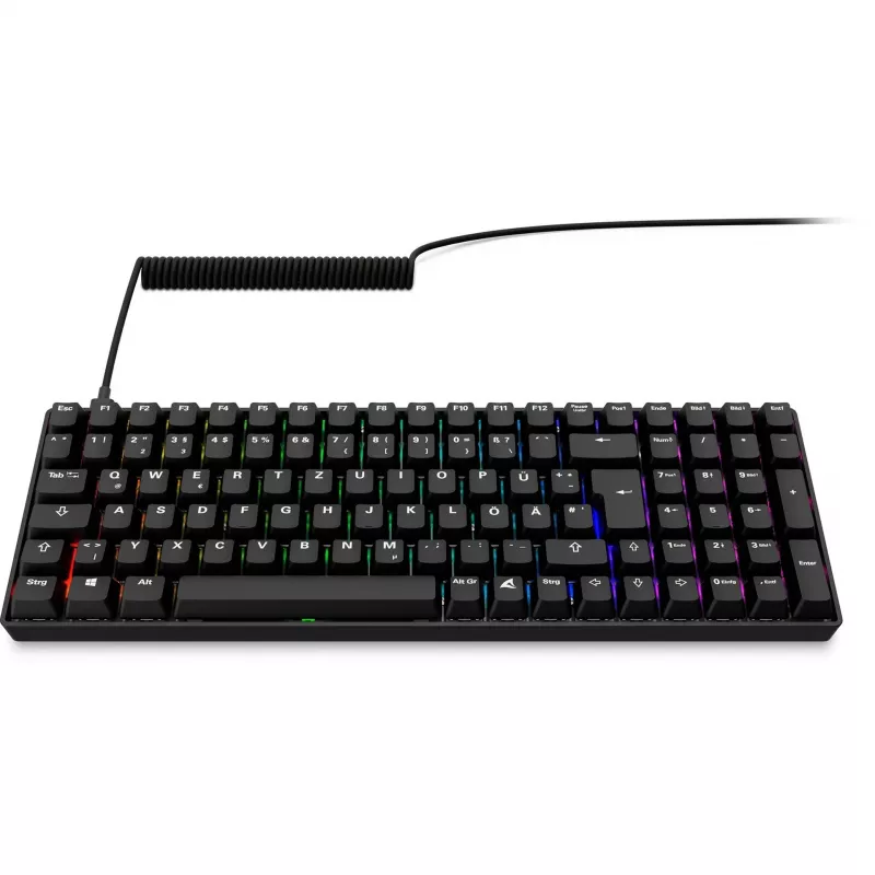 Sharkoon SGK50 S2 teclado gaming RF Wireless QWERTZ alemán