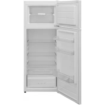 Frigorífico combi AMICA FD2355.4(E) — 235 L, congelador arriba, blanco, R600a, independiente, 1450×540×570 mm