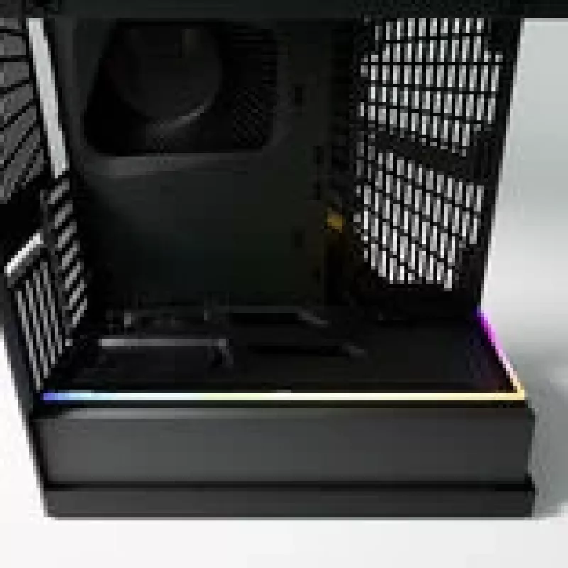 Kit de refuerzo de luz RGB HYTE Noodle — caja universal, negro, 575×14×5,3 mm