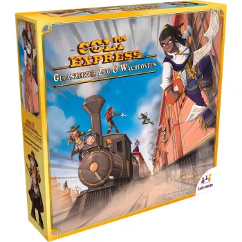 Colt Express - Gepanzerter Zug & Wachposten, expansión de juego de mesa