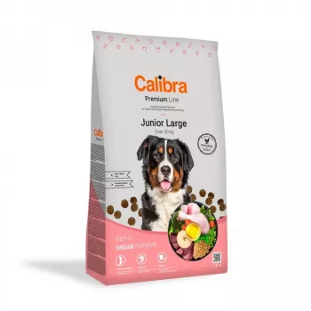 CALIBRA Premium Line Junior Large pollo - Comida seca para perros - 12kg