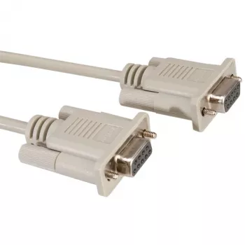 Cable módem nulo ROLINE - DB-9 (H) a DB-9 (H)