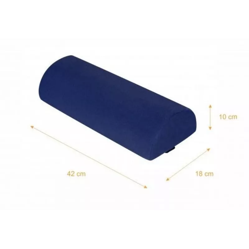 Qmed Medio rodillo lumbar, almohada lumbar