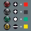 300/7 Mix 2 set de destornilladores Kraftform Plus (negro/verde, 7 piezas, Lasertip)