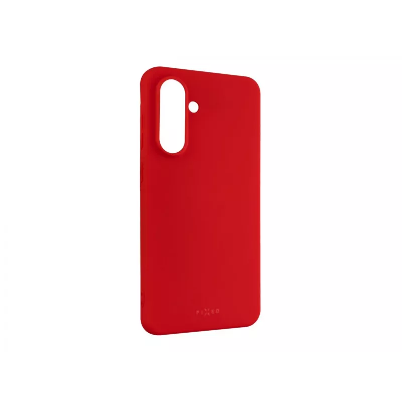 Tapa trasera FIXED para Samsung Galaxy A36 5G, Goma, rojo