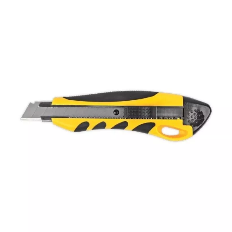 Cúter Forpus FO60712 negro amarillo hoja recambiable