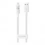 Cable USB Baseus Silky Series 2,4A 2m blanco