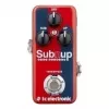 Pedal octavador para guitarra TC Electronic Sub 'N' Up Mini True Bypass pedal octavador compacto