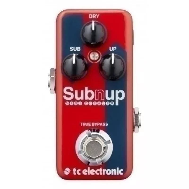 Pedal octavador para guitarra TC Electronic Sub 'N' Up Mini True Bypass pedal octavador compacto