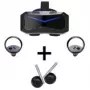 Pimax Crystal Super Visor VR, 57 PPD + Auriculares DMAS Bundle - negro