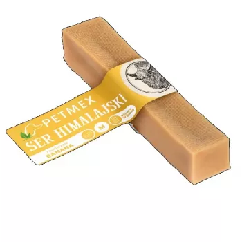 PETMEX queso del Himalaya con plátano M - snack para perros - 80g