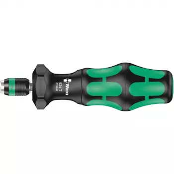Wera 826 T Kraftform Turbo Destornillador portapuntas con Rapidaptor, 1/4 pulgadas